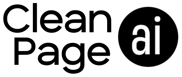 Clean Page AI logo