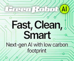 Green Robot 300x250 ad