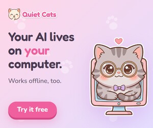 Quiet Cats 300x250 ad