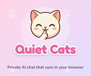 Quiet Cats 300x250 ad