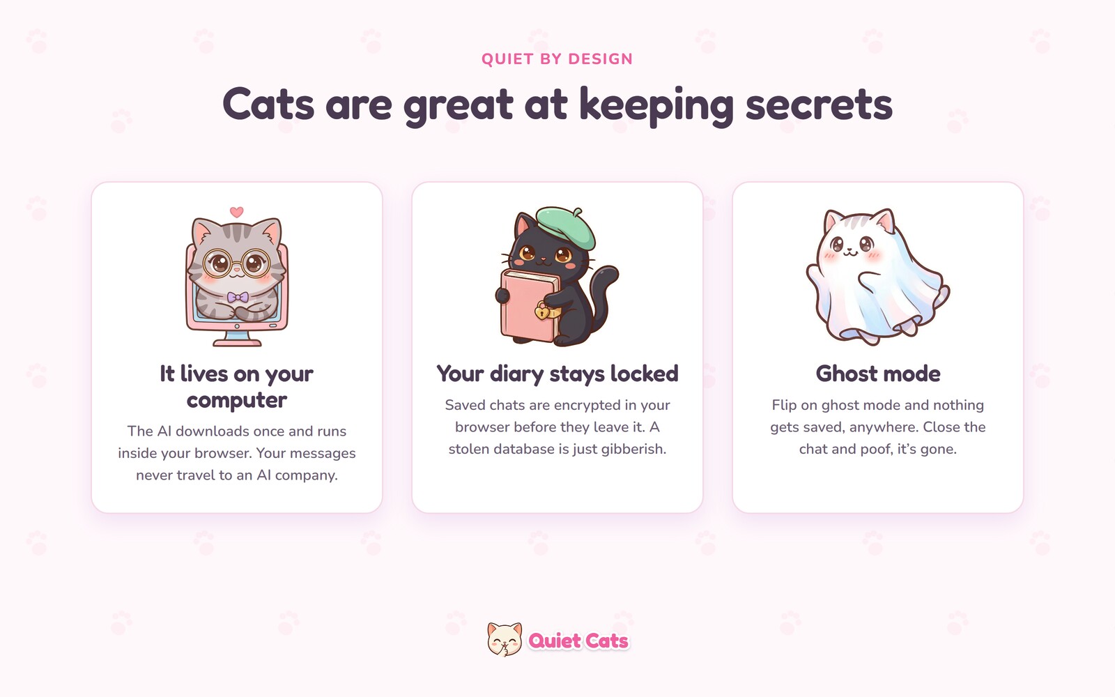 Quiet Cats logo