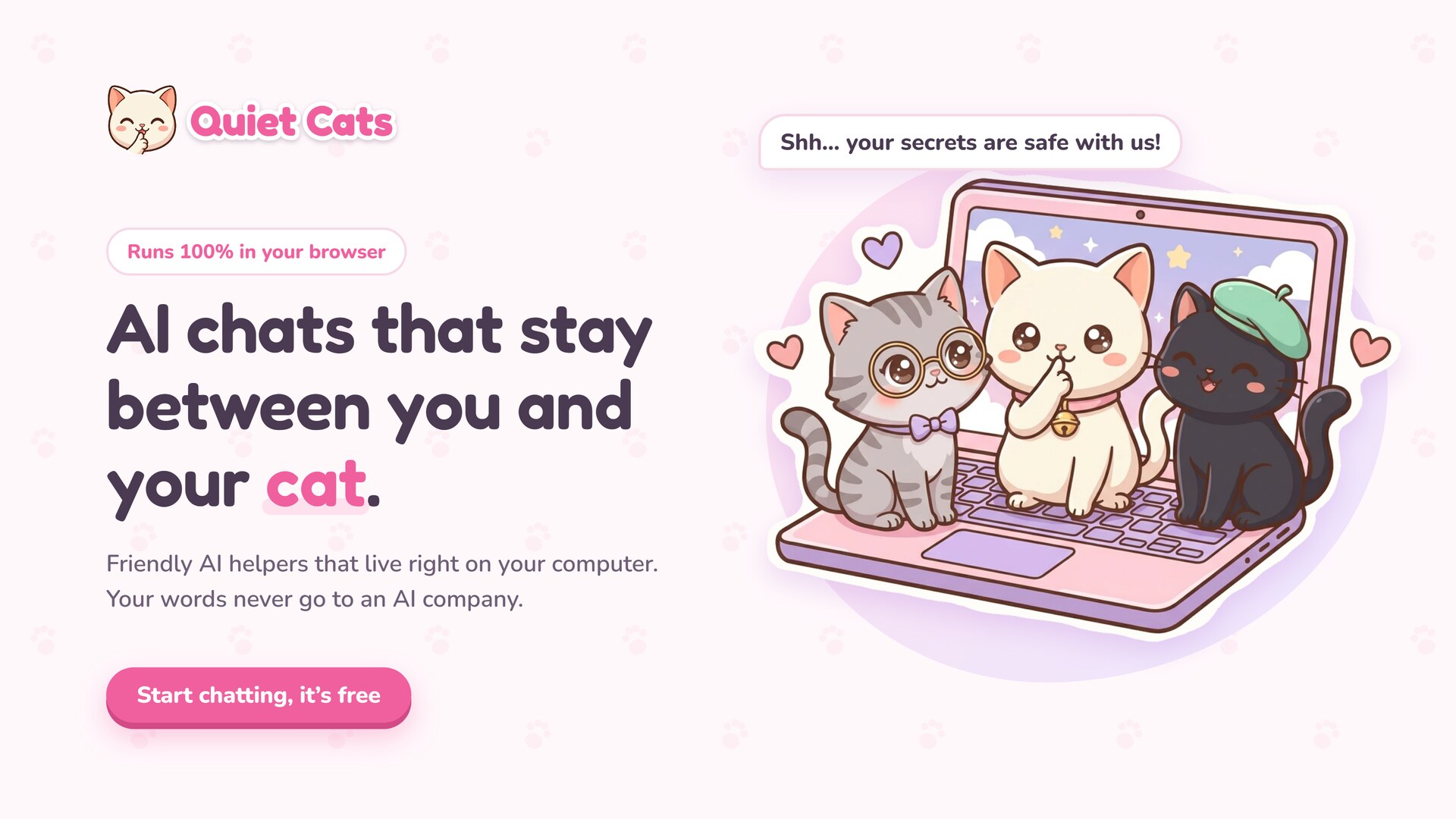 Quiet Cats logo